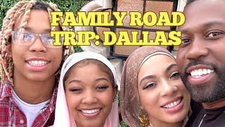 Family Road Trip | Travel Vlog | My First time in Texas | Dallas Texas