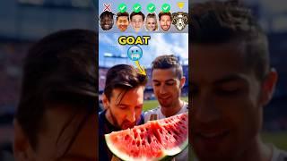 Footballers Food Challenge + GOAT 