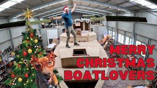 Boat Building Happy Christmas BOATLOVERS Building Dragonfly E60