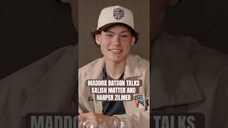 MADDOX BATSON TALKS SALISH MATTER AND HARPER ZILMER #salishmatter #harperzilmer #maddoxbatson