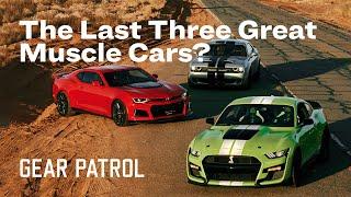 Modern Muscle Car Road Trip | Mustang GT500 vs Camaro ZL1 vs Challenger Hellcat