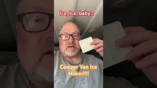 Ice maker in my micro camper?|#freecamp |#bluetti |#ecoflow |#microcamper
