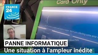 Panne informatique : un bug à l'ampleur inédite et aux conséquences mondiales • FRANCE 24