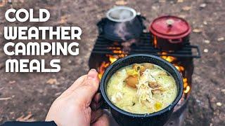 Cold Weather Camping Meals | Camping Meals for Family | Campfire Cooking