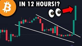 BITCOIN PRICE WILL EXPLODE IN UNDER 12 HOURS!!! - We Just Went LONG! - Crypto Analysis