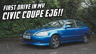 FIRST DRIVE IN MY CIVIC EJ6!! **0-60 TEST**