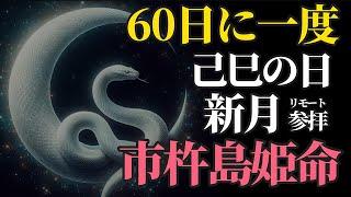 新月×己巳の日 特別な開運日です！金運の大吉日にリモート参拝！【石部神社 市杵島姫命】