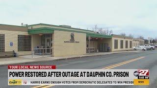 Power restored, no gas leak at Dauphin County Prison