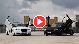 Chrysler 300c meets Golf VI (blechfilm.de Gewinnspiel-Video)