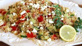 Side Dish Recipe: Mediterranean Style Quinoa by Everyday Gourmet with Blakely