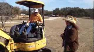 Permaculture Tips - Earthworks: How to Build Swale Using 3 Ton Excavator