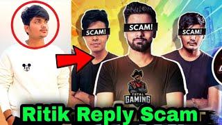 Ritik Reply on @TotalGaming093 eSports scam | Kya Ajju bhai scammer h #shorts #freefire #ajjubhai