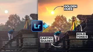 Use MASKS to Create GOLDEN TONES in Lightroom | Android | iOS