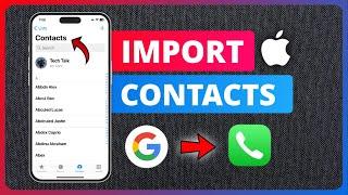 How to Import Google Contacts to iPhone - Full Guide