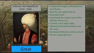 Ranking of all Ottoman Sultans (REMAKE)  - From Osman I to Mehmed VI