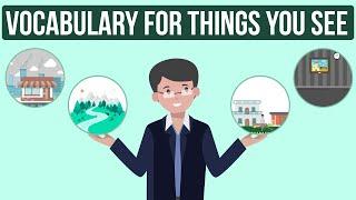 Vocabulary for Things You See | Learn English Adjectives | EnglishBolo™