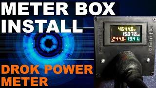 The Meter Box Power Meter Install 240V for GPU Miners