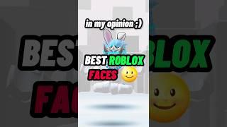 Best *ROBLOX* Avatar Faces...  #roblox #shorts #youtube