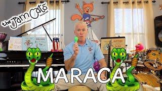 Preschool Music Class - Maraca - Music Instruments #26 | The Jam Cats Music | Kids Songs