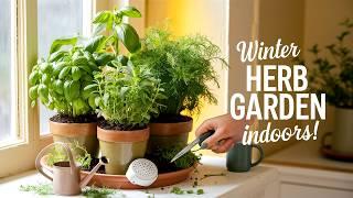 How to Set Up a Cozy Indoor Herb Garden for Winter | Grow Fresh Herbs Indoors