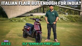 VLF Tennis EV Electric Scooter First Look Video | Will You Get This e-Scooter For ₹1.3 Lakh?