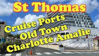 Cruise Ship Ports, Charlotte Amalie, Magens Bay, Coki Beach, Red Hook