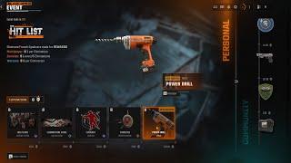 ALL NEW Black Ops 6 Hit List Event Challenges & REWARDS EARLY SHOWCASE! (Power Drill, Sirin 9mm &..)