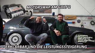 Motorswap am Golf 2! Erklärbär und die Leistungssteigerung, wie legalisieren?