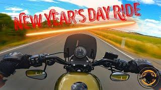 New Year's Day Ride 2025 // Harley Davidson Sportster Iron 883