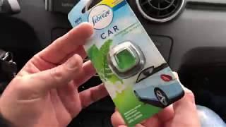 Febreze Frühlingserwachen Auto-Lufterfrischerclip unboxing und Anleitung