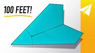 How to Make a Paper Airplane that Flies Over 100 Feet! — Destiny