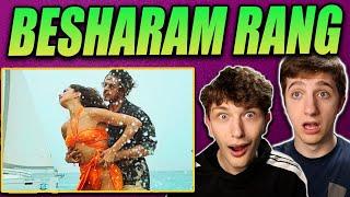 Besharam Rang Song REACTION!! | Shah Rukh Khan, Deepika, Shilpa (Americans React to Indian Music)