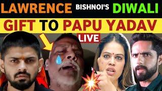 LAWRENCE BISHNOI'S DIWALI GIFT TO PAPU YADAV LIVE, AFTER NADEEM KHAN & SALMAN KHAN, LATEST NEWS