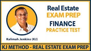 Real Estate Exam Prep - Finance Practice Test