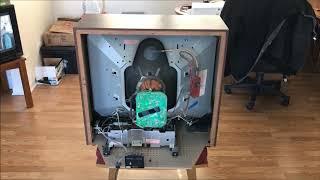 Sony Trinitron 27" Model KV-2665 (1985) Overview and Minor Repair