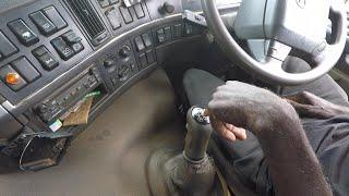 how to shift a Volvo 8 speed (4 low,4 high)