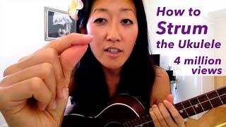 How To Strum the Ukulele // Beginner Uke Tutorial