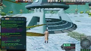 Entropia Universe 120 ped mining run at Arkadia Underground