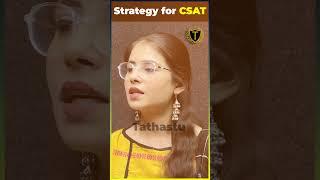 Strategy for CSAT #tathastuics