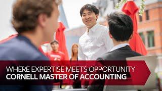 Cornell Master of Accounting: Where Expertise Meets Opportunity