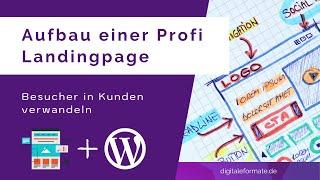 WordPress Landingpage erstellen: Der perfekte Aufbau + Beispiele 