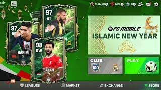 WOW!! OFFICIAL ISLAMIC NEW YEAR GIFT PACK FC MOBILE 24 | 95-98 OVR FREE RAMADAN REWARDS FC MOBILE!