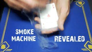 Build your own magic smoke machine for under $10/card trick tutorial