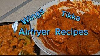 Airfryer Recipes Wings Tikka So ill 