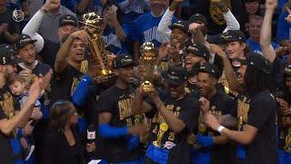 OKC Thunder FULL Championship Trophy Presentation - SGA Finals MVP