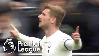 Timo Werner equalizes for Tottenham against Crystal Palace | Premier League | NBC Sports