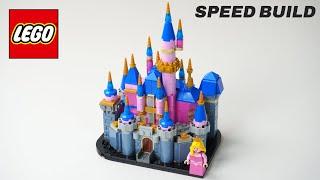 LEGO Mini Disney Sleeping Beauty Castle 40720 Speed Build