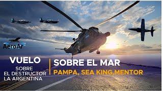 Sobre vuelo de aeronaves el el mar