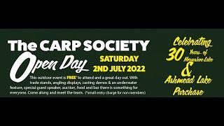 CARP SOCIETY OPEN DAY 2022