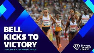 Bell steals 800m win from Mary Moraa with late sprint in 1:57.66 | Wanda Diamond League
